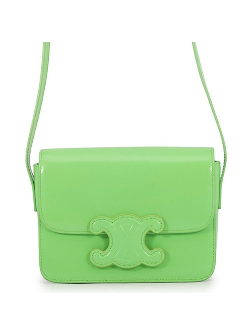 Celine Shoulder Bag Teen Cuir Triomphe Leather